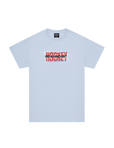 Hockey X Indy Decal Tee Light Blue français