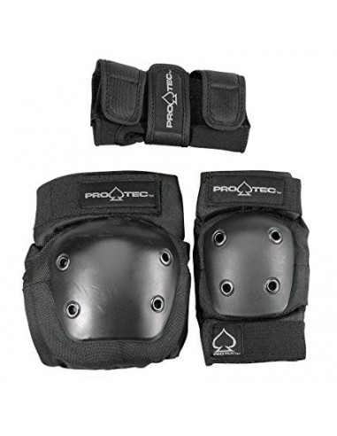 Pro-Tec Jr 3 Pk Pad Set Black Les magasins à Paris