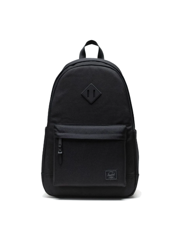 Herschel Heritage BackPack Black Tonal brillant des détails fins