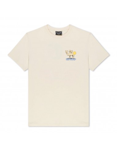 Ripndip T-Shirt Barnum Natural chez Cornerstreet bien 