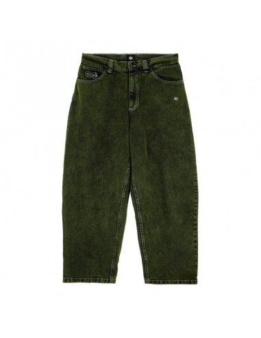 Magenta Og Denim Pants Stitch Green Denim l'évolution des habitudes 