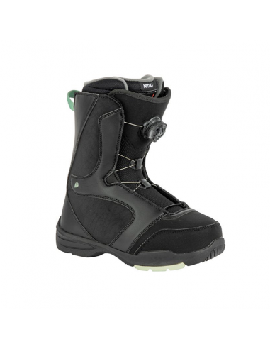 Nitro Women's 2024 Flora BOA Snowboard Boot - Black / Mint d'Europe débarque