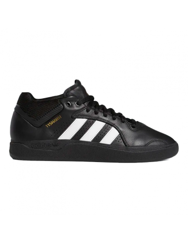 Adidas Tyshawn Shoes - Core Black/White/Gold Metallic la chaussure