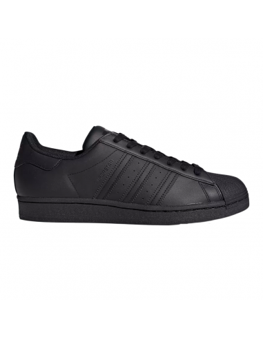 Adidas Superstar Leather ADV Shoe - Black/Black Par le système avancé 