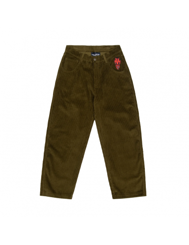 WKND Tubes Pants - Dark Green Corduroy acheter