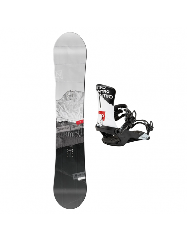 Nitro 2025 Prime Snowboard Package 2 - 3 jours ouvrés.