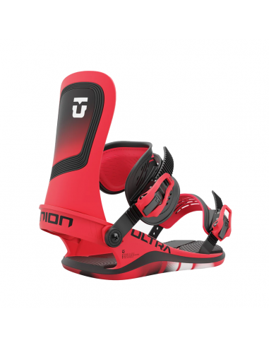 Union 2025 Ultra Snowboard Bindings - Hot Red de l' environnement