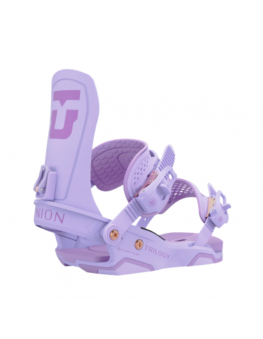 Union Women's 2025 Trilogy Snowboard Bindings - Lavender Livraison rapide