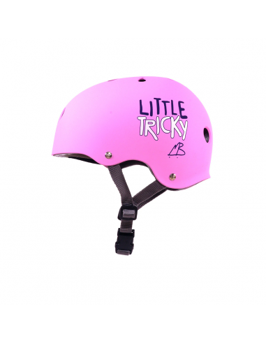 Triple Eight Little Tricky Kids Skate Helmet - Pink Matte france