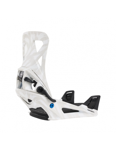 Burton 2025 Step On Re:Flex Snowboard Bindings - Gray / White Toutes les collections ici