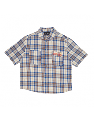 WKND Wilson Shirt - Brown/Blue Plaid JUSQU'A -70%! 