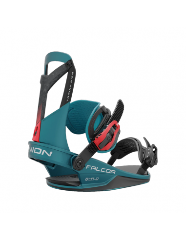 Union 2025 Falcor Snowboard Bindings - Teal Comment ça marche