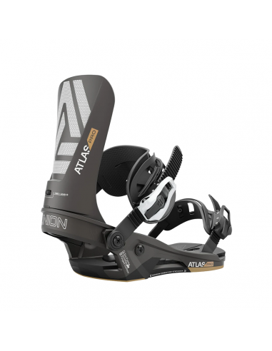 Union 2025 Atlas Pro Snowboard Bindings - Metallic Black Venez découvrir notre 