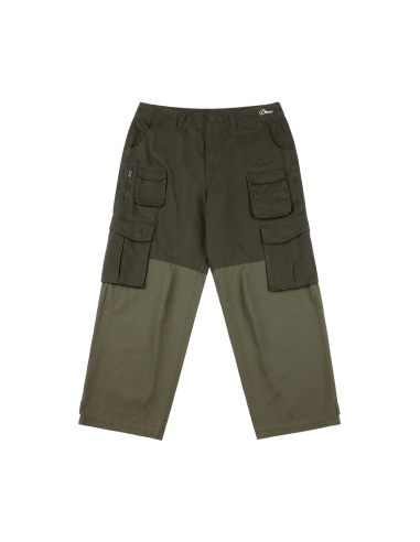 Dime Fishing Cargo Pants - Olive s'inspire de l'anatomie humaine