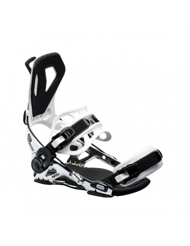 GNU 2025 Psych Snowboard Bindings - White 2023