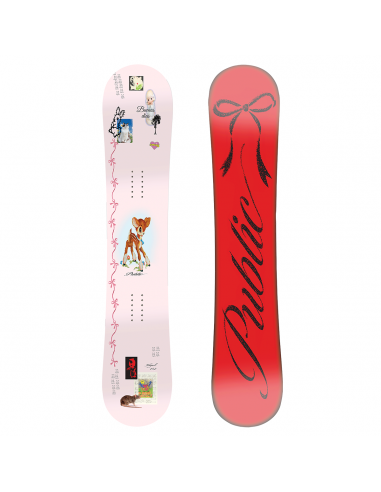 Public 2025 Jibgurl Snowboard - Assorted Sizes Amélioration de cerveau avec