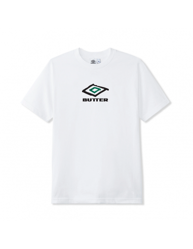 Butter x Umbro Ball T-Shirt - White la livraison gratuite